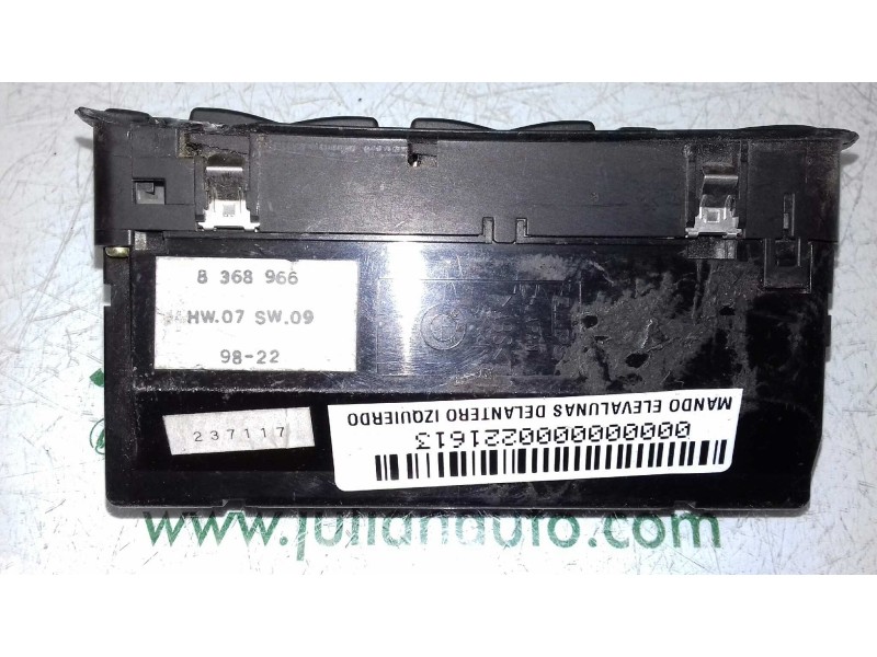 Recambio de mando elevalunas delantero izquierdo para bmw serie 5 berlina (e39) 525tds referencia OEM IAM 8368966  
