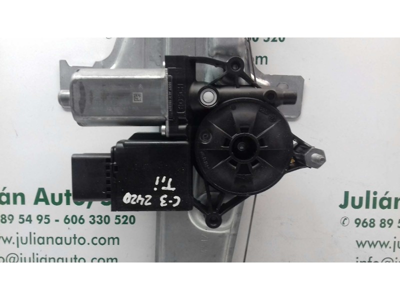 Recambio de elevalunas trasero izquierdo para citroen c3 pure tech referencia OEM IAM 9324517 9813093680 ELECTRICO