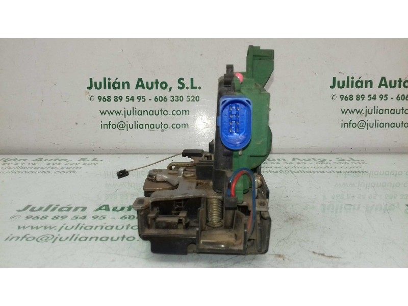 Recambio de cerradura puerta delantera derecha para seat ibiza (6l1) cool referencia OEM IAM  4+4 PINES AZUL