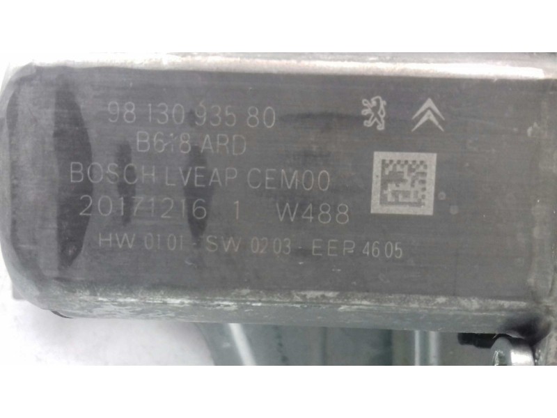 Recambio de elevalunas trasero derecho para citroen c3 pure tech referencia OEM IAM 9314317 9813093580 ELECTRICO