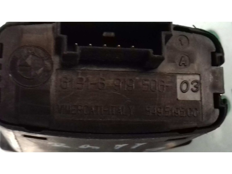 Recambio de warning para bmw serie 5 berlina (e60) 520i referencia OEM IAM 919506 5 PINES NEGRO