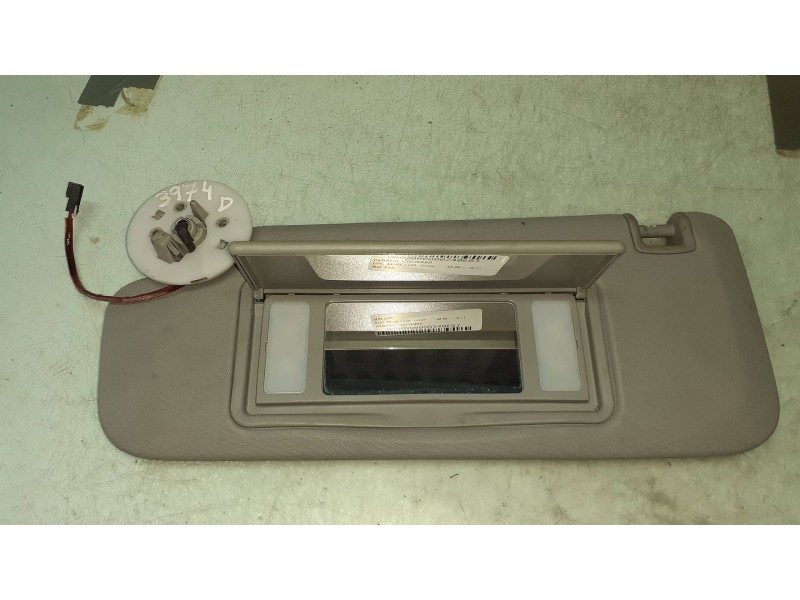 Recambio de parasol izquierdo para opel astra j lim. cosmo referencia OEM IAM   