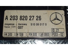 Recambio de modulo electronico para mercedes-benz clase c (w203) sportcoupe c 220 cdi (203.706) referencia OEM IAM A2038202726 5 2