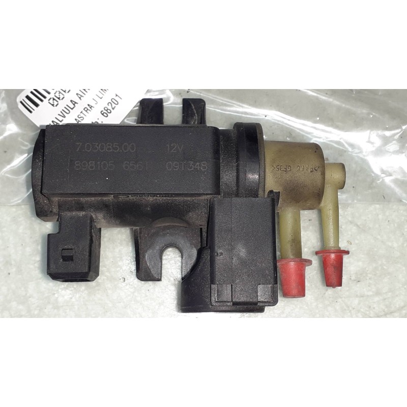 Recambio de valvula aire adicional para opel astra j lim. cosmo referencia OEM IAM 68201 CONECTOR 2 PINES EGR