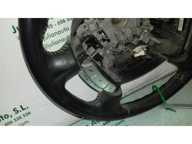 Recambio de volante para nissan primera berlina (p12) visia referencia OEM IAM 48430BA16DPK MULTIFUNCION PIEL