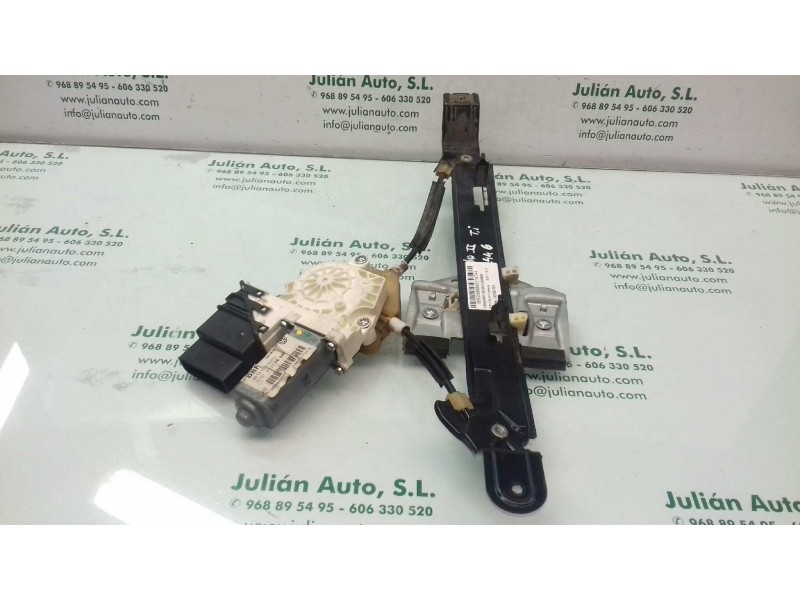 Recambio de elevalunas trasero izquierdo para seat leon (1p1) reference referencia OEM IAM 1K0959703G 15105637 ELECTRICO