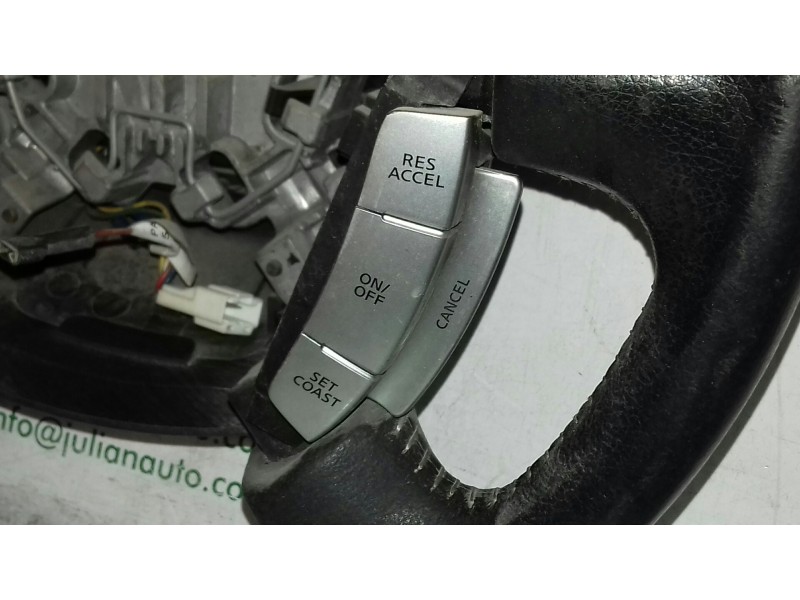 Recambio de volante para nissan primera berlina (p12) visia referencia OEM IAM 48430BA16DPK MULTIFUNCION PIEL