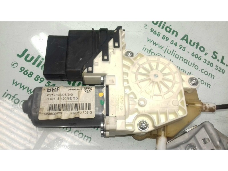 Recambio de elevalunas trasero izquierdo para seat leon (1p1) reference referencia OEM IAM 1K0959703G 15105637 ELECTRICO