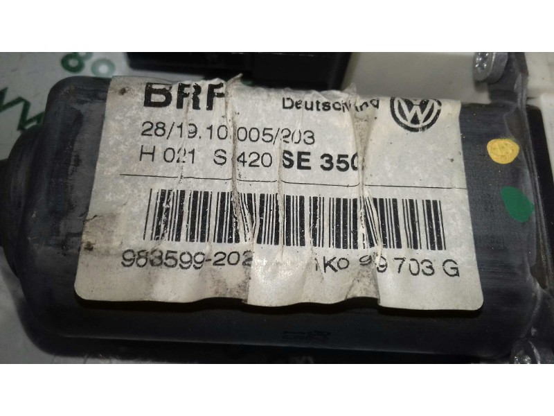 Recambio de elevalunas trasero izquierdo para seat leon (1p1) reference referencia OEM IAM 1K0959703G 15105637 ELECTRICO