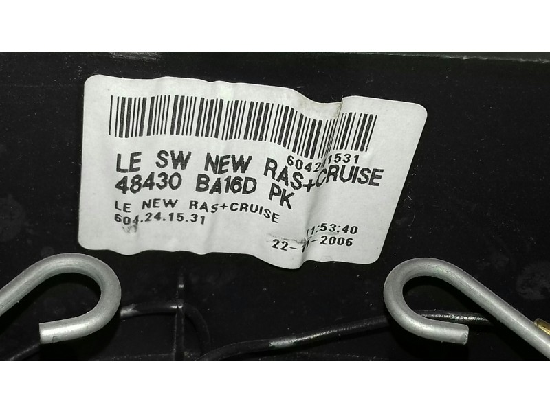 Recambio de volante para nissan primera berlina (p12) visia referencia OEM IAM 48430BA16DPK MULTIFUNCION PIEL
