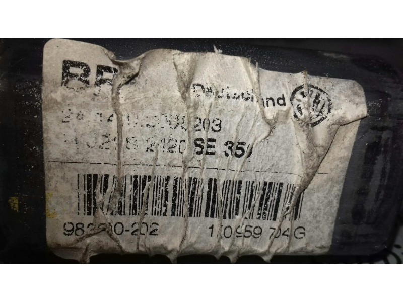 Recambio de motor elevalunas trasero derecho para seat leon (1p1) reference referencia OEM IAM 1K0959704G 0536006002 974647200