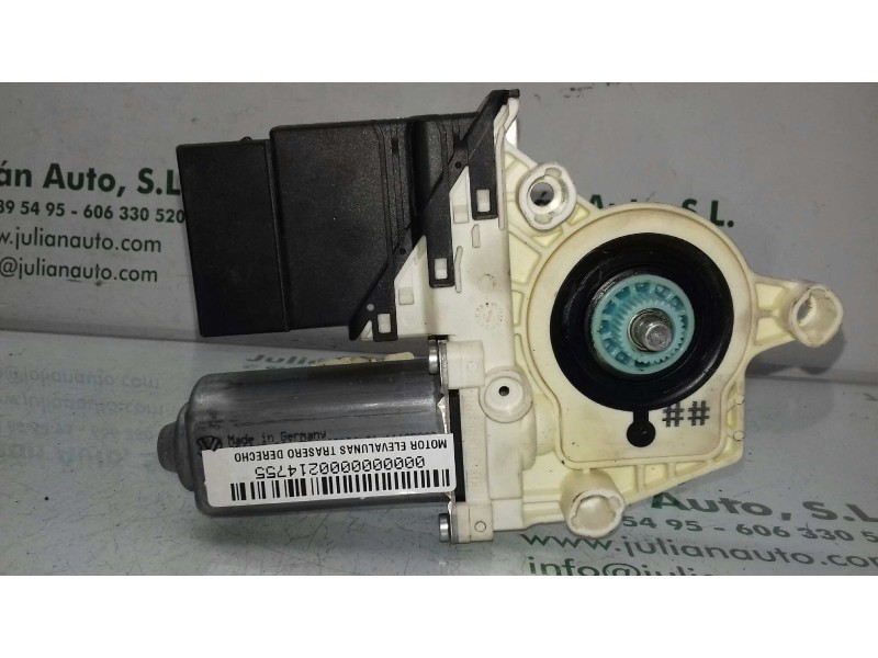 Recambio de motor elevalunas trasero derecho para seat leon (1p1) reference referencia OEM IAM 1K0959704G 0536006002 974647200