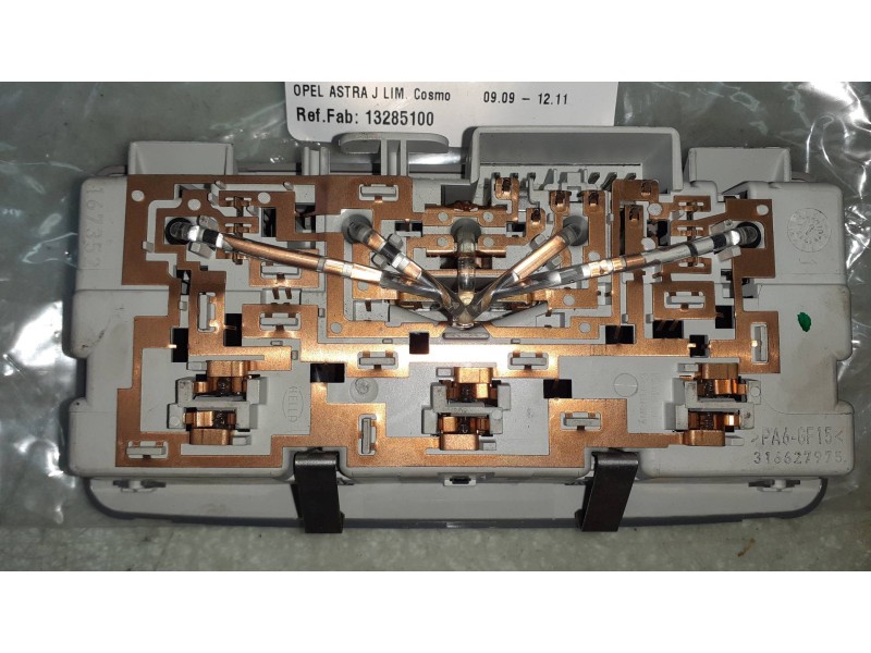 Recambio de luz interior para opel astra j lim. cosmo referencia OEM IAM 13285100 316627975 167352