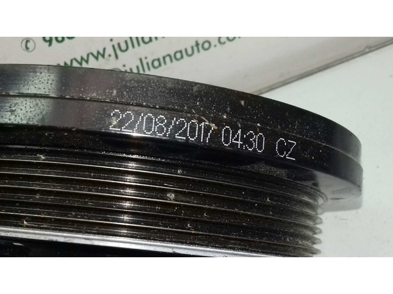 Recambio de polea cigueñal para citroen c3 pure tech referencia OEM IAM 9822598180  