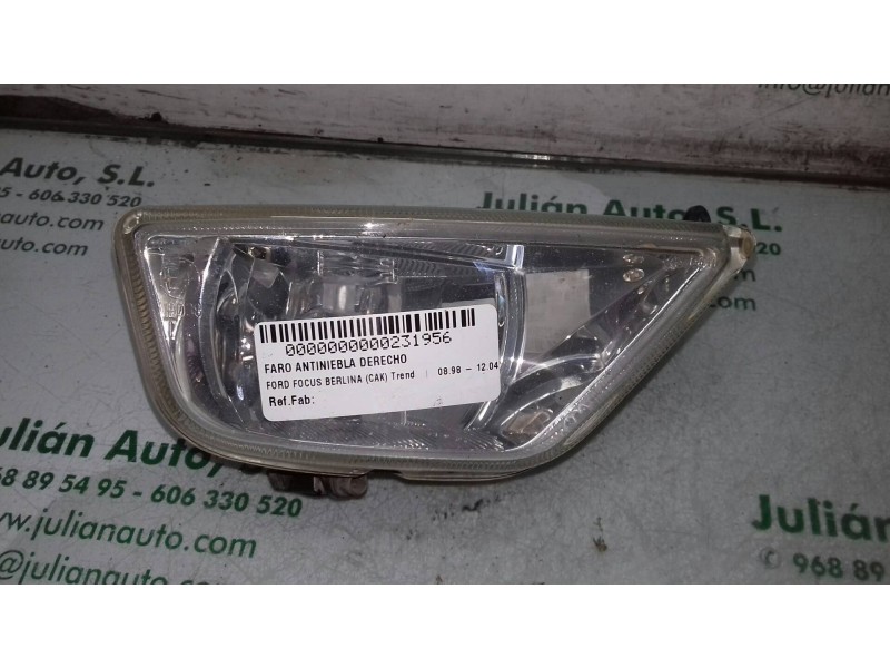 Recambio de faro antiniebla derecho para ford focus berlina (cak) trend referencia OEM IAM   