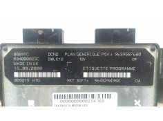 Recambio de centralita motor uce para citroen xsara berlina 1.9 d sx referencia OEM IAM 9639587680 9643294980 R04080023C 2