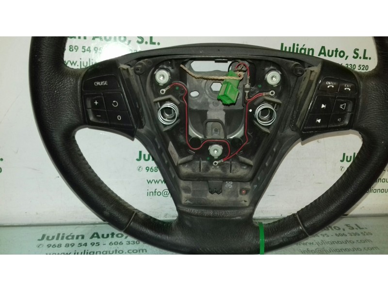 Recambio de volante para volvo s40 berlina 2.4 kinetic referencia OEM IAM PV55150060 MULTIFUNCION PIEL