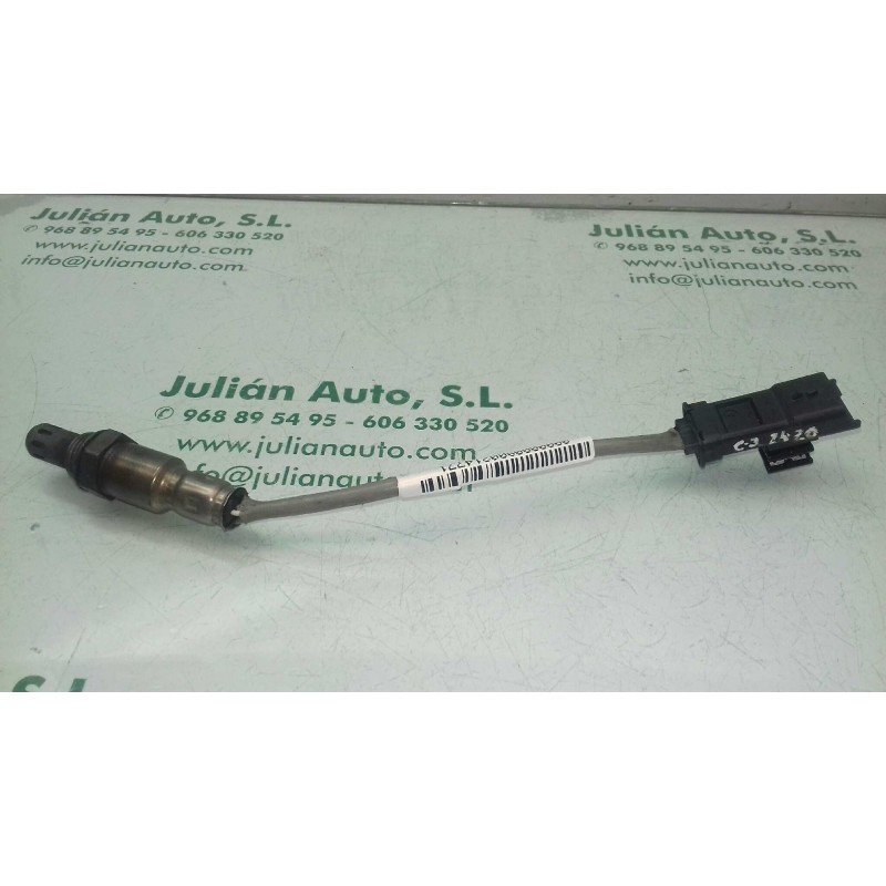 Recambio de sonda lambda para citroen c3 pure tech referencia OEM IAM 9810634380 NEGRO 4 PINES