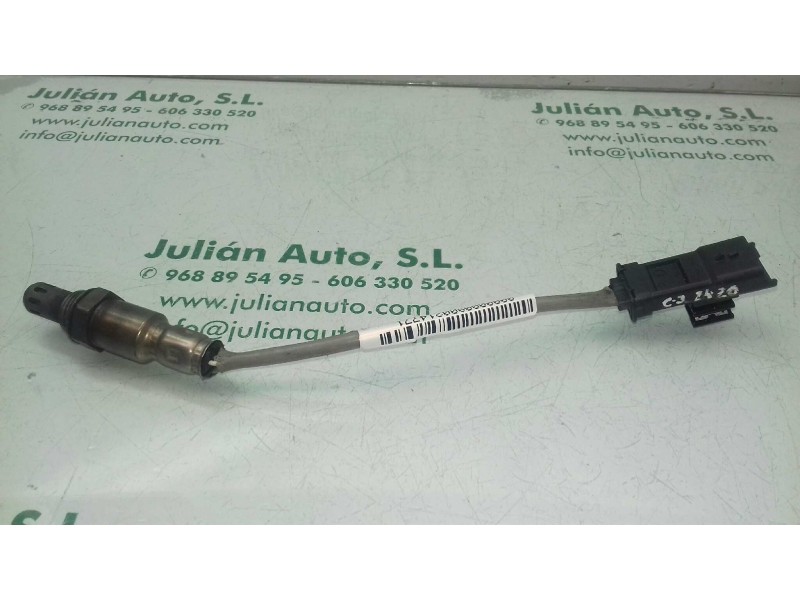 Recambio de sonda lambda para citroen c3 pure tech referencia OEM IAM 9810634380 NEGRO 4 PINES