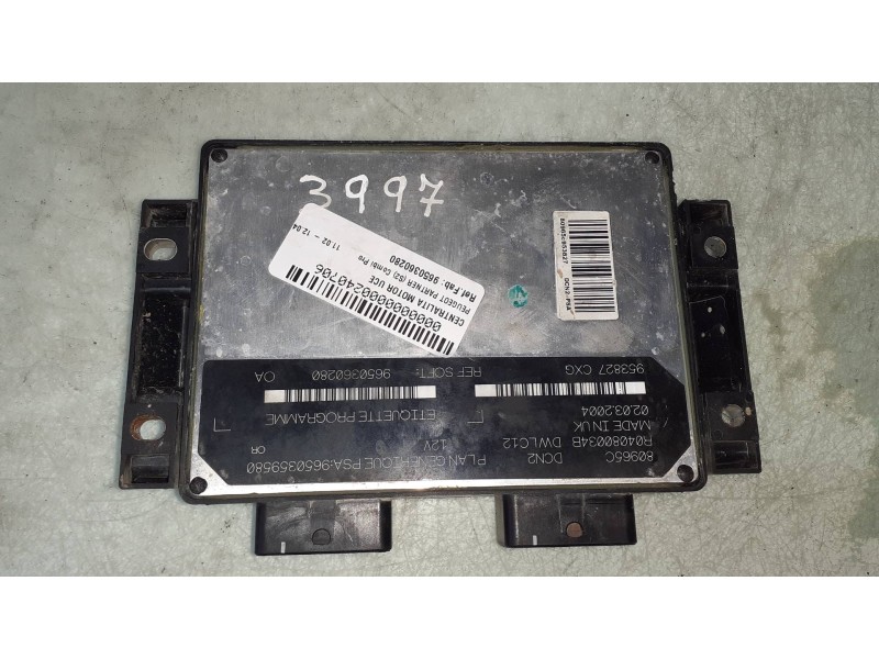 Recambio de centralita motor uce para peugeot partner (s2) combi pro referencia OEM IAM 9650360280  LUCAS