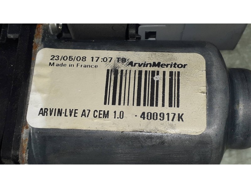 Recambio de elevalunas delantero izquierdo para peugeot 207 confort referencia OEM IAM 9681181980 400917K ELECTRICO