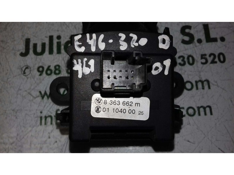 Recambio de mando intermitentes para bmw serie 3 berlina (e46) 320d referencia OEM IAM 8363662M 01104000 3 PINES
