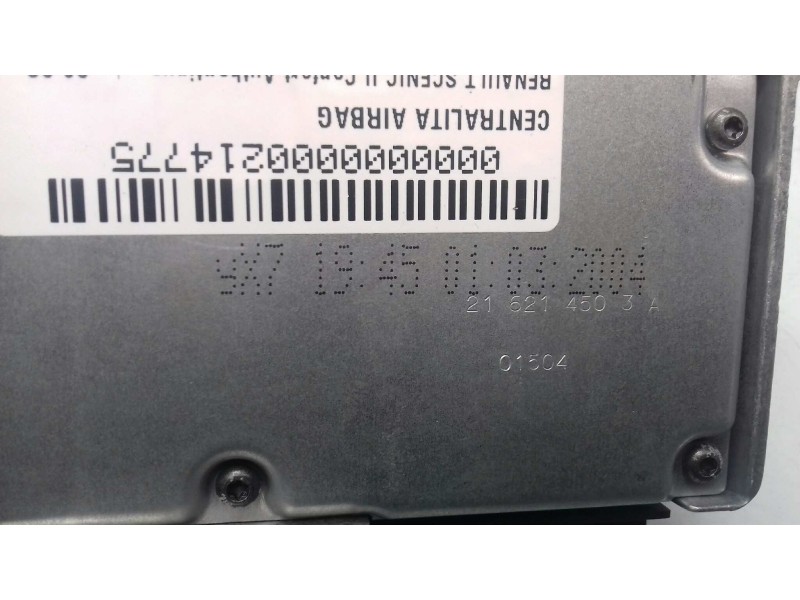Recambio de centralita airbag para renault scenic ii confort authentique referencia OEM IAM 8200340431 603989700 
