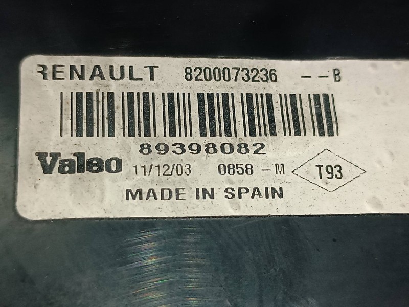 Recambio de piloto trasero izquierdo para renault megane ii berlina 5p authentique referencia OEM IAM 8200073236  VALEO