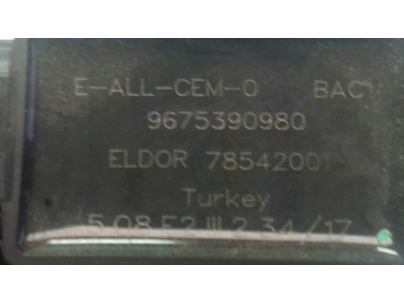 Recambio de bobina encendido para citroen c3 pure tech referencia OEM IAM 9675390980 7854200 ELDOR