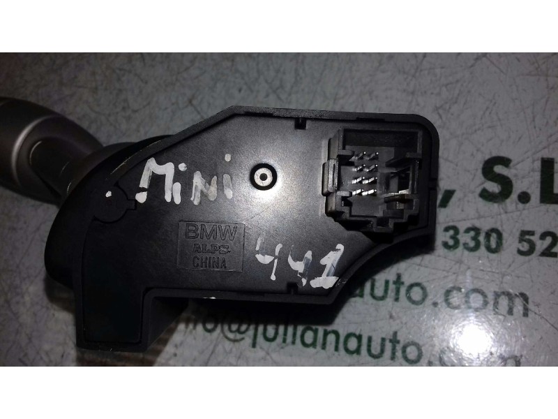 Recambio de mando limpia para bmw mini (r50,r53) cooper referencia OEM IAM 6949411 4 + 4 PINES NEGRO