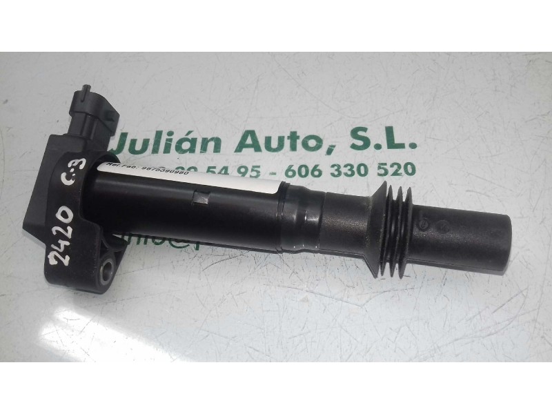 Recambio de bobina encendido para citroen c3 pure tech referencia OEM IAM 9675390980 78542001 ELDOR