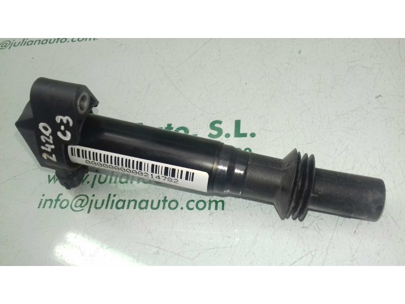Recambio de bobina encendido para citroen c3 pure tech referencia OEM IAM 9675390980 78542001 ELDOR
