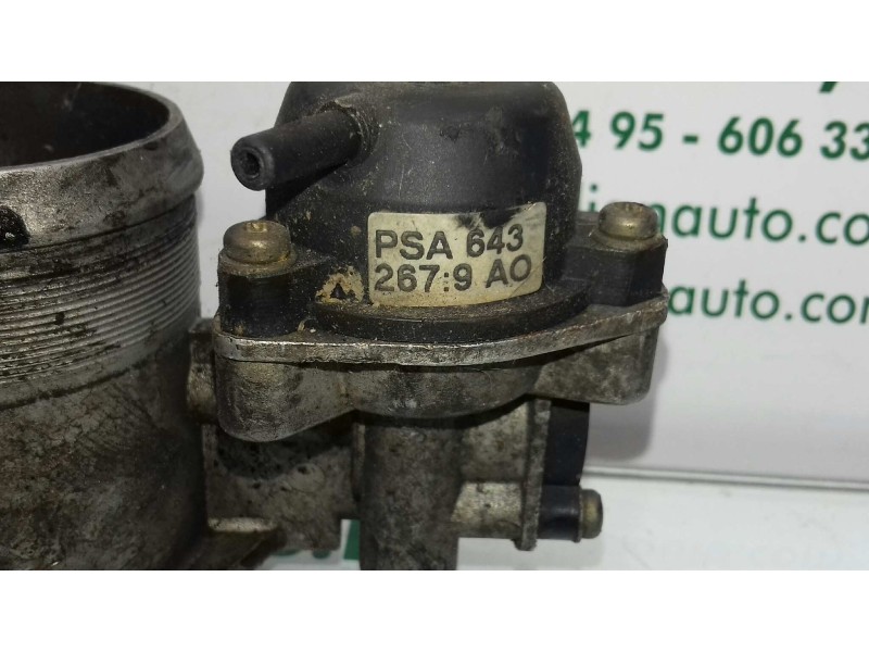 Recambio de caja mariposa para peugeot 206 berlina xs referencia OEM IAM PSA643 23296002 