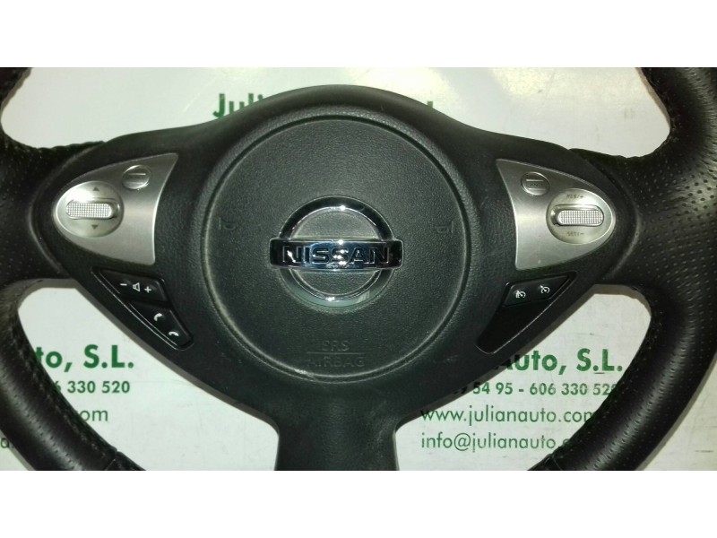 Recambio de volante para nissan juke (f15) acenta referencia OEM IAM  MULTIFUNCIÓN PIEL