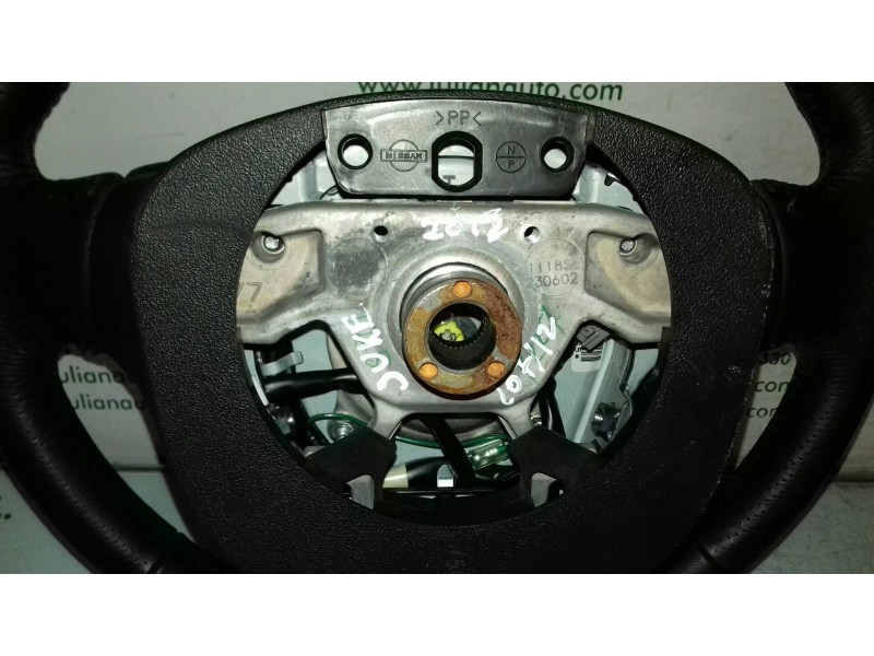 Recambio de volante para nissan juke (f15) acenta referencia OEM IAM  MULTIFUNCIÓN PIEL