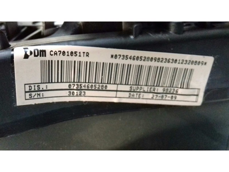 Recambio de airbag delantero izquierdo para peugeot bipper básico referencia OEM IAM PA70112021 CA701051TR 07354605280