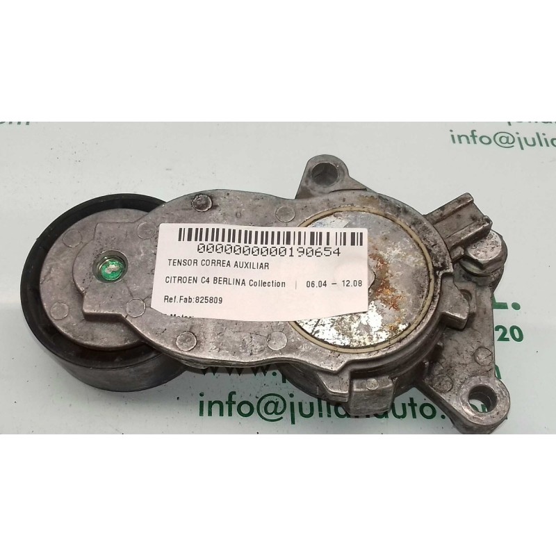 Recambio de tensor correa auxiliar para citroen c4 berlina collection referencia OEM IAM 825809  
