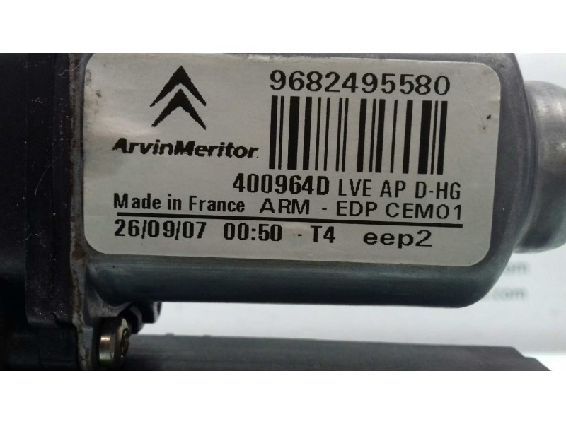 Recambio de motor elevalunas delantero derecho para citroen c4 grand picasso exclusive referencia OEM IAM 9682495580 400964D 
