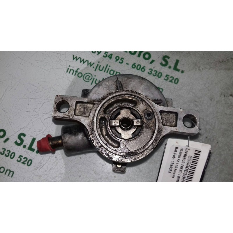 Recambio de depresor freno / bomba vacio para citroen ax 1.5d armonia referencia OEM IAM 189435J  