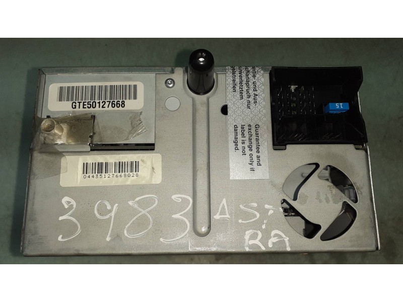 Recambio de sistema audio / radio cd para opel astra h ber. cosmo referencia OEM IAM 497316088 93169201 034451