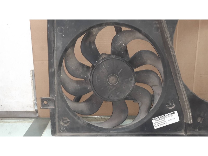 Recambio de electroventilador para seat toledo (1m2) select referencia OEM IAM 6Q0121207A 1J0121206D K23310