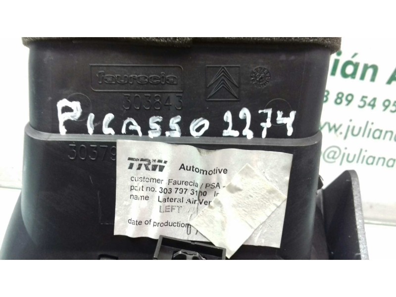 Recambio de mando climatizador para citroen c4 grand picasso exclusive referencia OEM IAM 9659627577 A83009600 DENSO