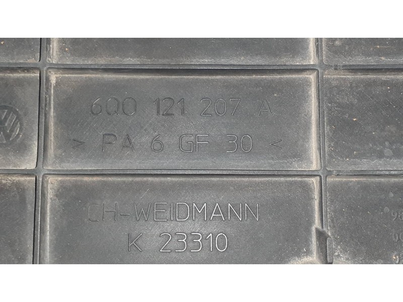 Recambio de electroventilador para seat toledo (1m2) select referencia OEM IAM 6Q0121207A 1J0121206D K23310