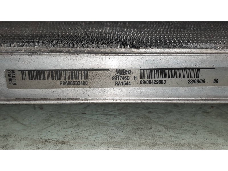 Recambio de radiador agua para citroen c4 picasso exclusive referencia OEM IAM P9680533480  991746QH