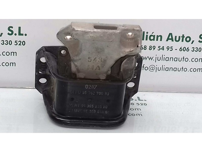 Recambio de soporte motor derecho para peugeot 307 (s1) xn referencia OEM IAM 9636270080 9636583980 9636845880
