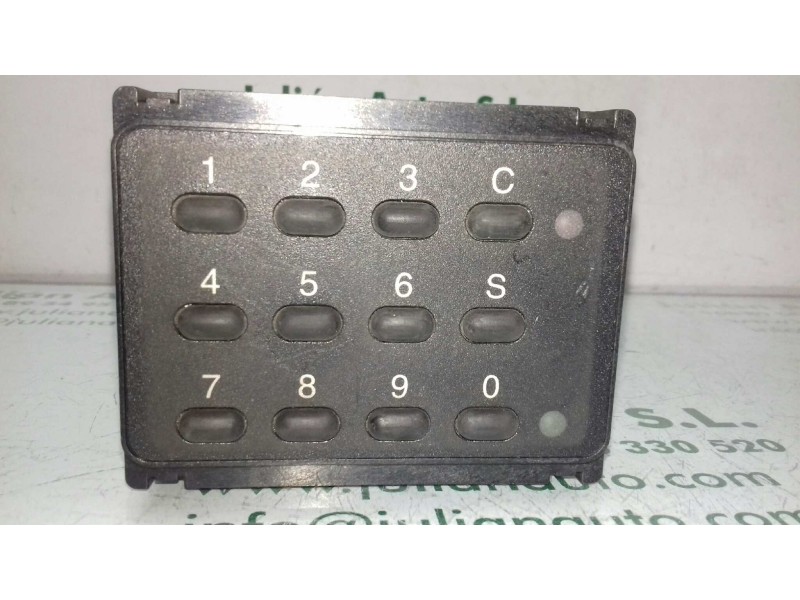 Recambio de modulo electronico para peugeot 406 berlina (s1/s2) sldt referencia OEM IAM 96267809ZL  TECLADO