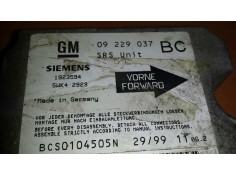 Recambio de centralita airbag para opel astra g berlina club referencia OEM IAM 09229037 5WK12923 1923594
