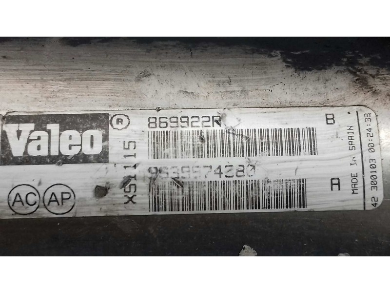 Recambio de enfriador egr para peugeot 307 (s1) xs referencia OEM IAM 9639974280  ENFRIADOR GASES