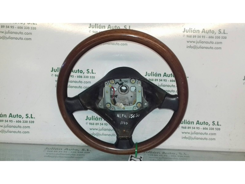 Recambio de volante para alfa romeo 156 (116) 1.9 jtd progression referencia OEM IAM 50459093  MADERA