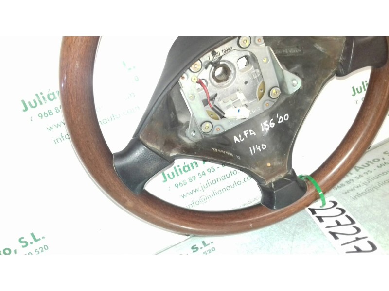 Recambio de volante para alfa romeo 156 (116) 1.9 jtd progression referencia OEM IAM 50459093  MADERA